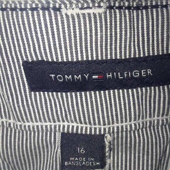 Tommy Hilfiger  Skirt  Thin stripes black & white. Size  XL or 16 - Picture 5 of 6